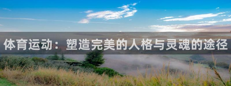 yy易游官网下载平台：体育运动：塑造完美的人格与灵魂