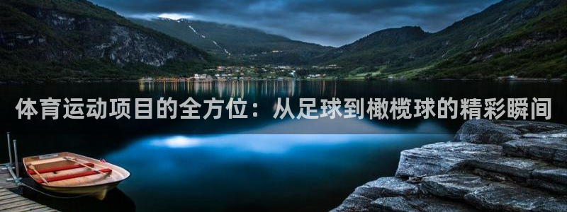 yy易游官网下载联系电话：体育运动项目的全方位：从足球到橄榄