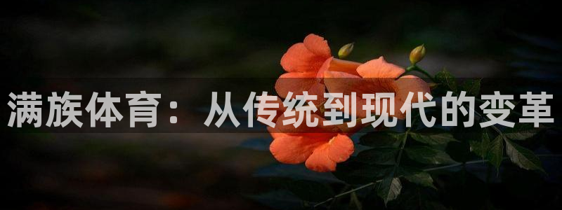  yy易游体育平台能提现吗：满族体育：从传统到现代的变革